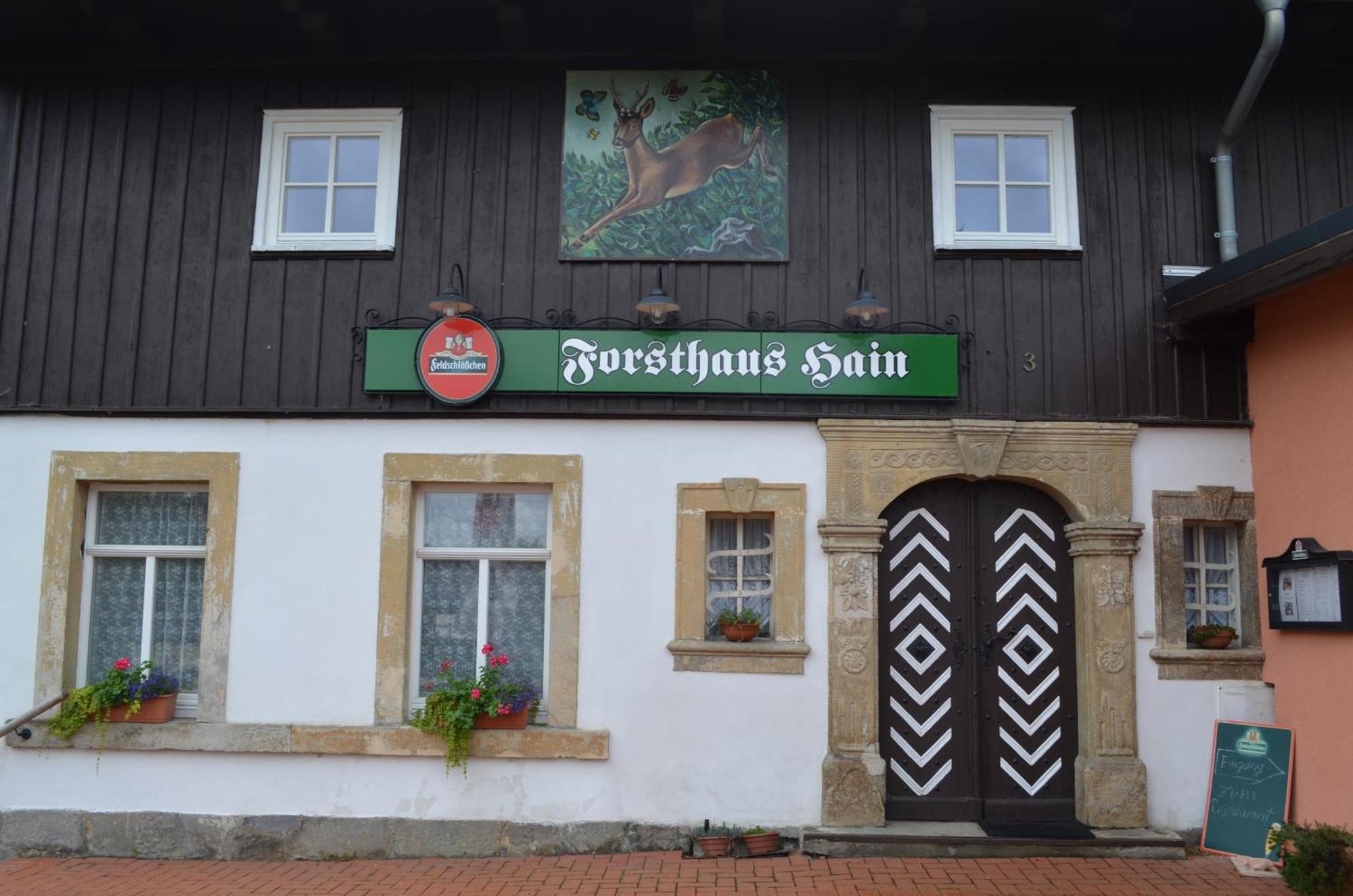 Restaurant & Pension Forsthaus Hain Kurort Oybin Exteriér fotografie