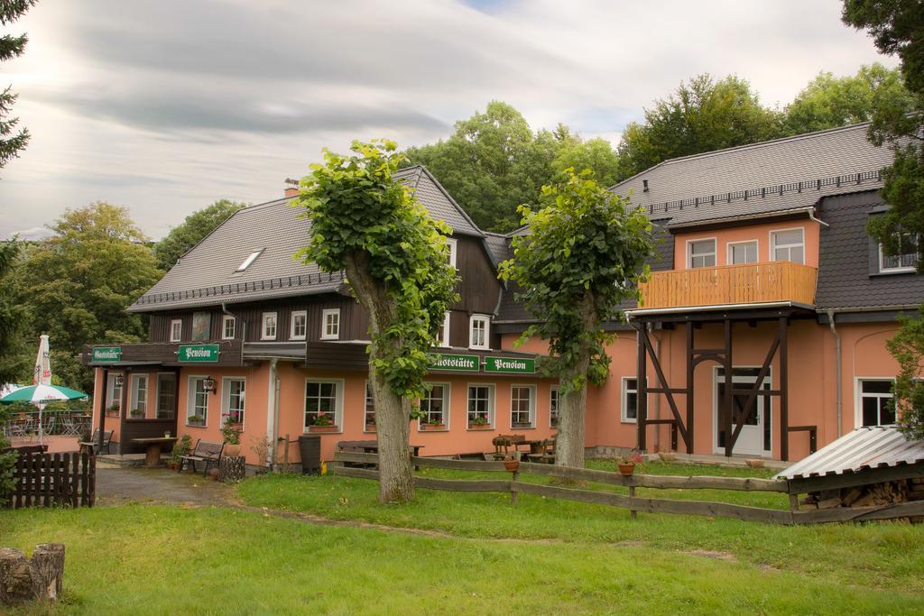 Restaurant & Pension Forsthaus Hain Kurort Oybin Exteriér fotografie